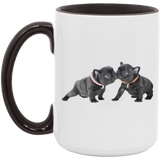 FRENCHIE PUPPY (6) AM15OZ 15oz. Accent Mug