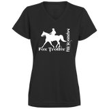 MISSOURI FOX TROTTER (white) 4HORSE 1790 Ladies’ Moisture-Wicking V-Neck Tee