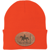 MISSOURI FOX TROTTER ON LEATHER CP90 Knit Cap - Patch