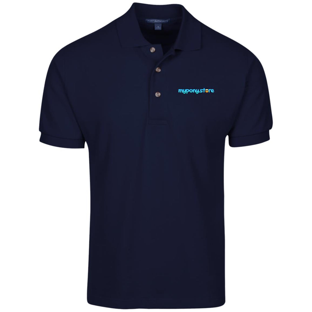 MY PONY STORE K420 Cotton Pique Knit Polo