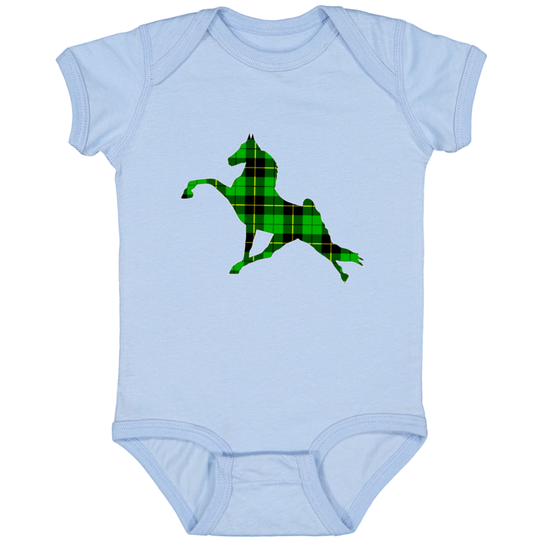 TWHGREENPLAIDFINAL 4424 Infant Fine Jersey Bodysuit