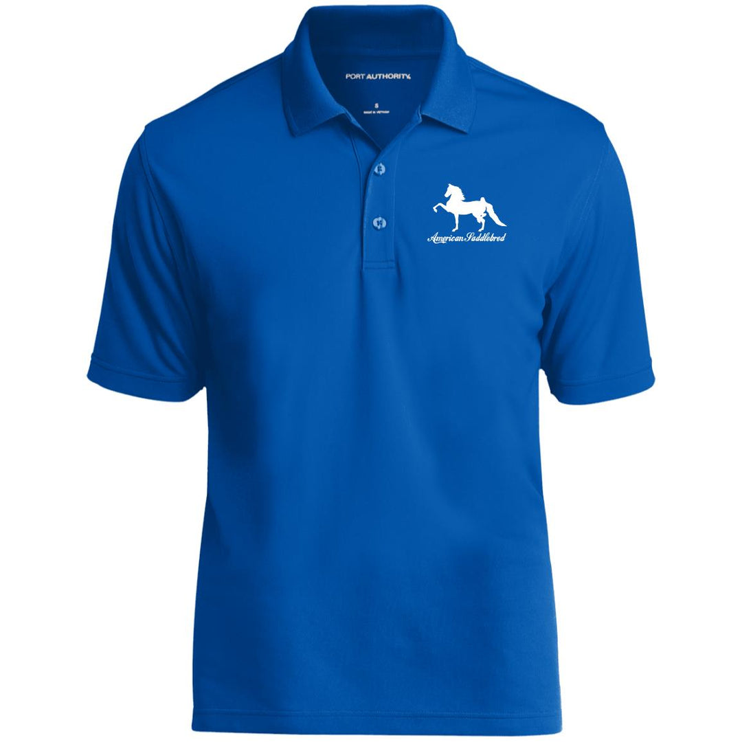 American Saddlebred 2 (white) K110 Dry Zone UV Micro-Mesh Polo