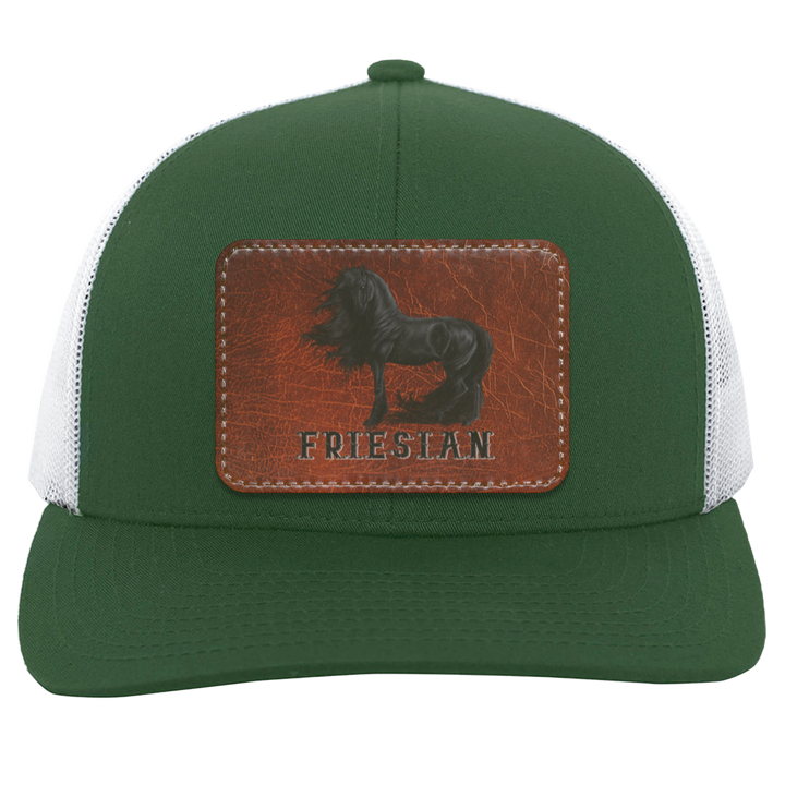 FRIESIAN ON LEATHER 104C Trucker Snap Back - Patch