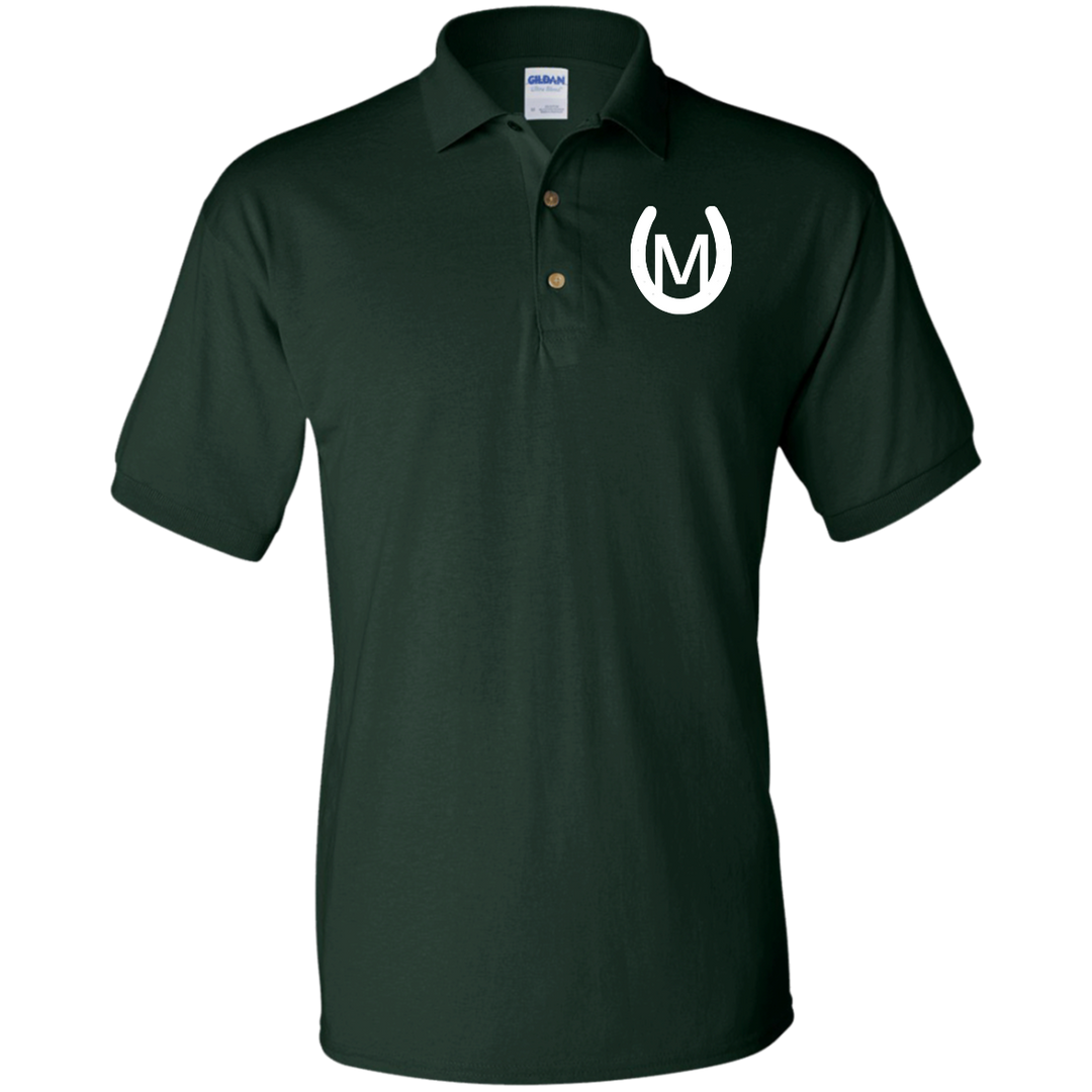 MANES RANCH (white) G880 Jersey Polo Shirt