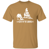 CUTTING STYLE 1 (white) 4HORSE G500 5.3 oz. T-Shirt