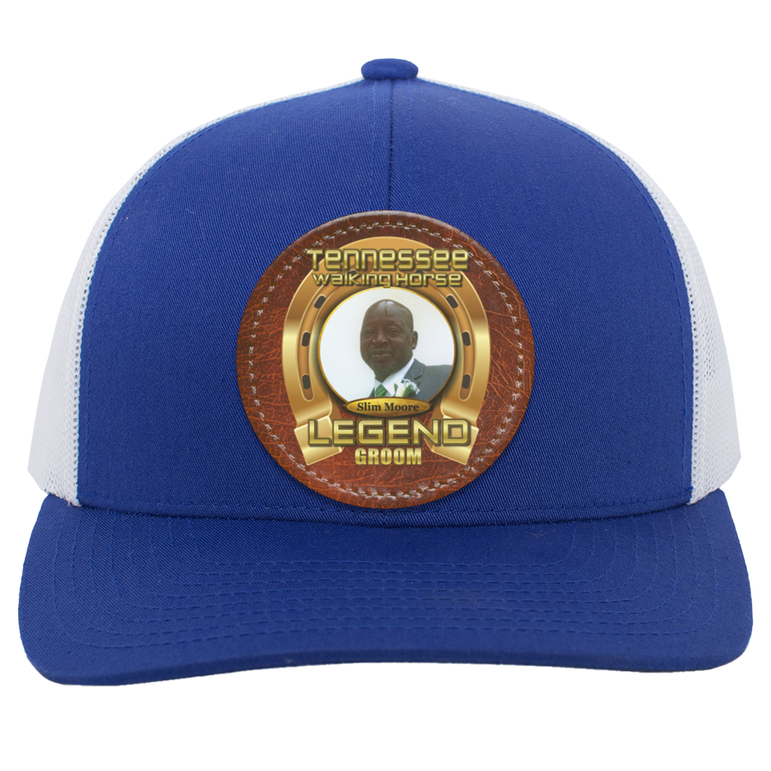 SLIM MOORE (TWH LEGENDS)HAT 104C Trucker Snap Back - Patch