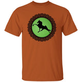 TWH PERFORMANCE LIME GREEN BLACK LACE G500 5.3 oz. T-Shirt