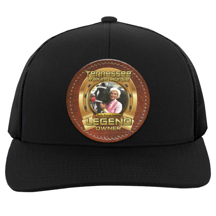 KATHY PARROTT JAMISON (TWH LEGENDS) HAT 104C Trucker Snap Back - Patch