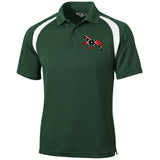 Rebel on the Rail Tennessee Walking Horse Pleasure T476 Moisture-Wicking Tag-Free Golf Shirt