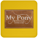 MY PONY NASHVILLE BRAND UN5677 Coaster