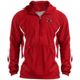 Rebel on the Rail Tennessee Walking Horse Pleasure JST63 Unisex Colorblock Raglan Anorak