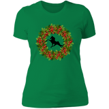 TWH PERFORMANCE CHRISTMAS WREATH NL3900 Ladies' Boyfriend T-Shirt