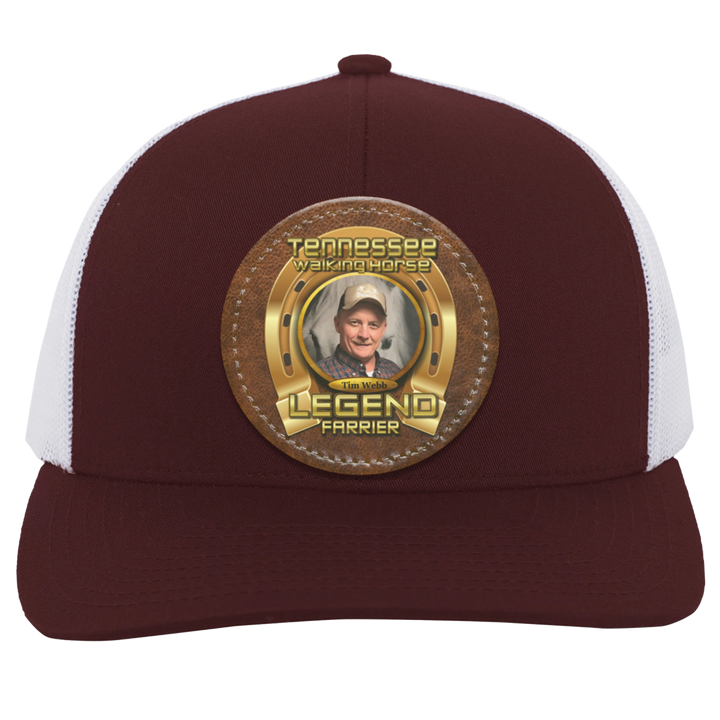 TIM WEBB (TWH LEGENDS) HAT 104C Trucker Snap Back - Patch