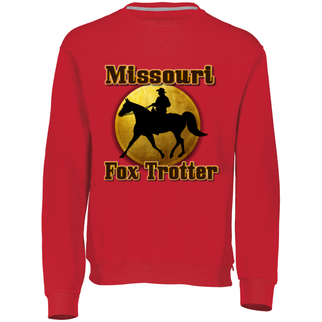 MISSOURI FOX TROTTER 1 998HBB Youth Dri-Power Fleece Crewneck Sweatshirt