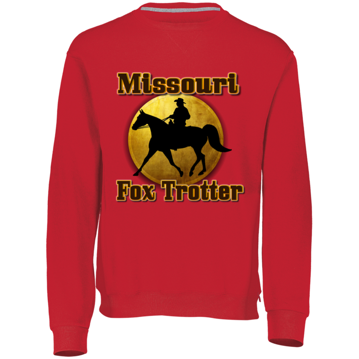 MISSOURI FOX TROTTER 1 998HBB Youth Dri-Power Fleece Crewneck Sweatshirt