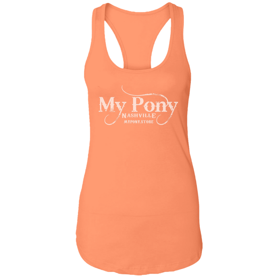 MY PONY NASHVILLE NL1533 Ladies Ideal Racerback Tank