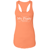 MY PONY NASHVILLE NL1533 Ladies Ideal Racerback Tank