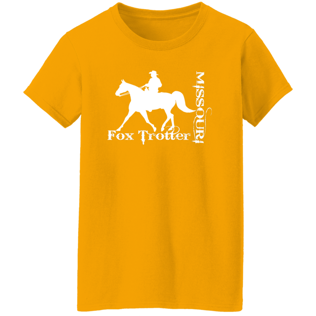 MISSOURI FOX TROTTER (white) 4HORSE G500L Ladies&