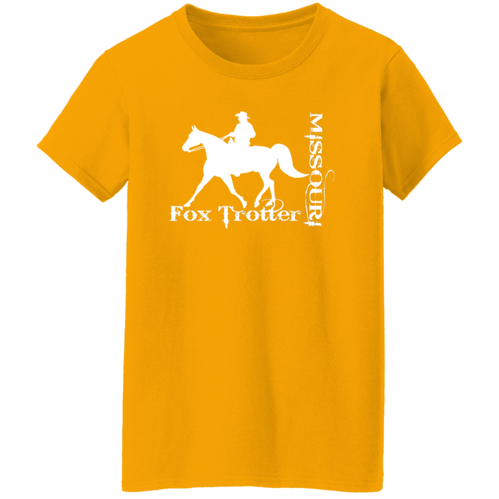MISSOURI FOX TROTTER (white) 4HORSE G500L Ladies&