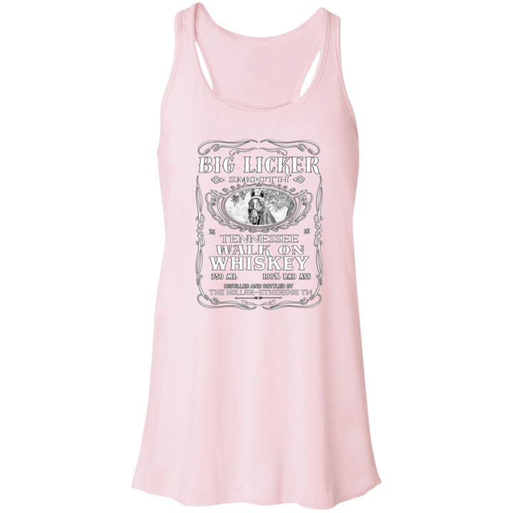 BIG LICKER SMOOTH B8800 Flowy Racerback Tank