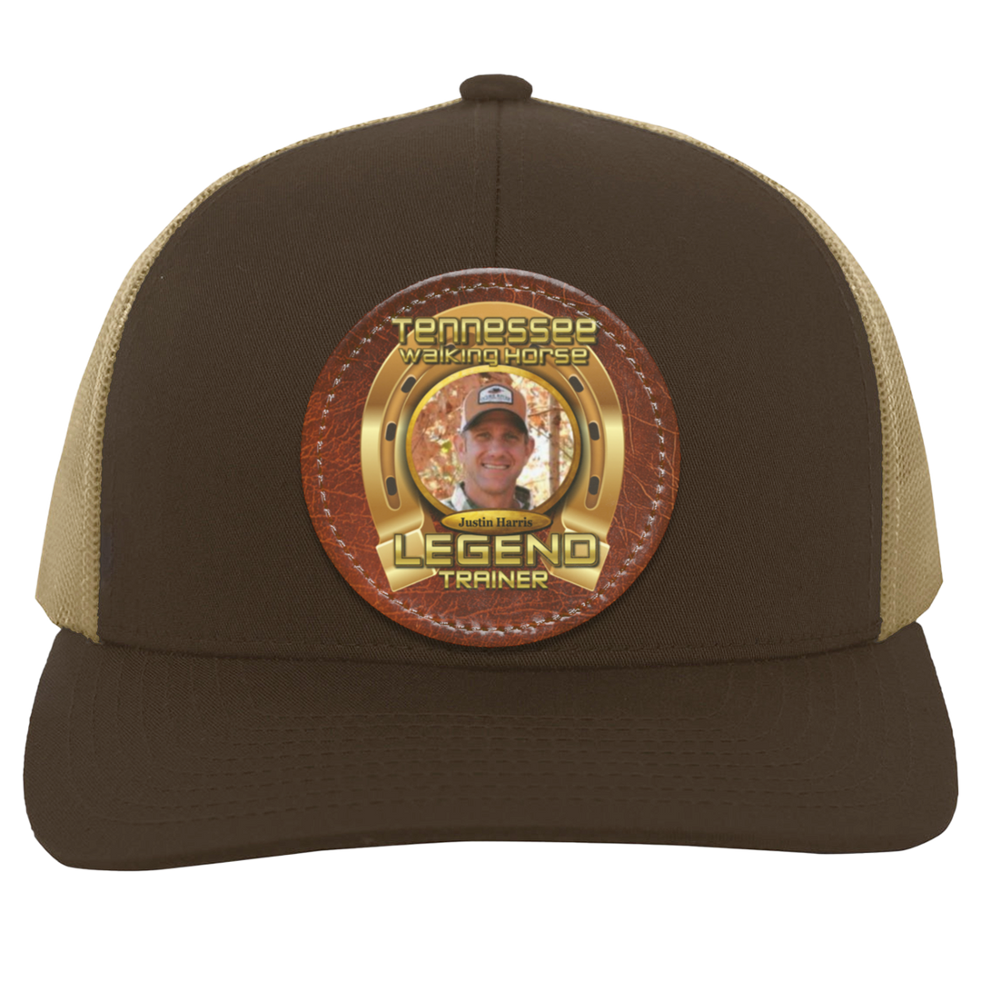 JUSTIN HARRIS (TWH LEGENDS) HAT 104C Trucker Snap Back - Patch