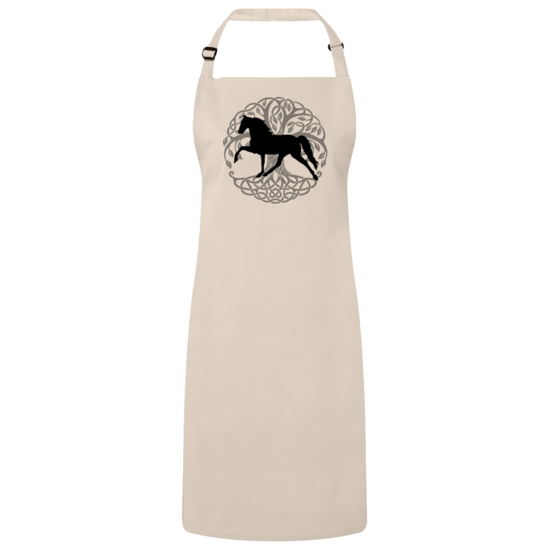 Tennessee Walking Horse PLEASURE TREE OF LIFE RP150 Sustainable Unisex Bib Apron