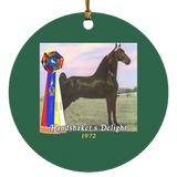 WGC HANDSHAKERS DELIGHT SUBORNC Circle Ornament