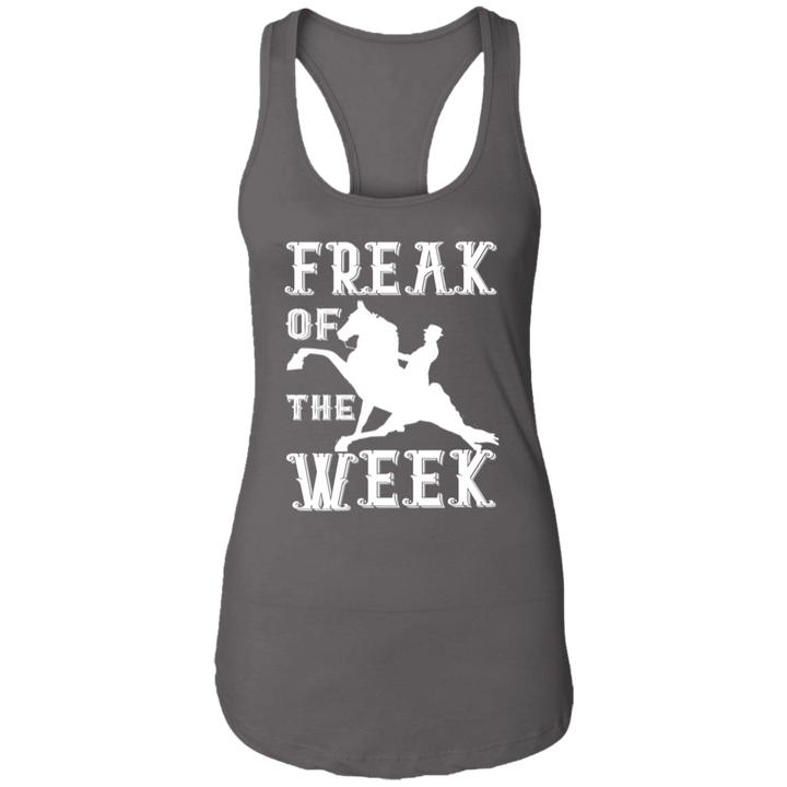 FREAK OF THE WEEK (WHITE) NL1533 Ladies Ideal Racerback Tank