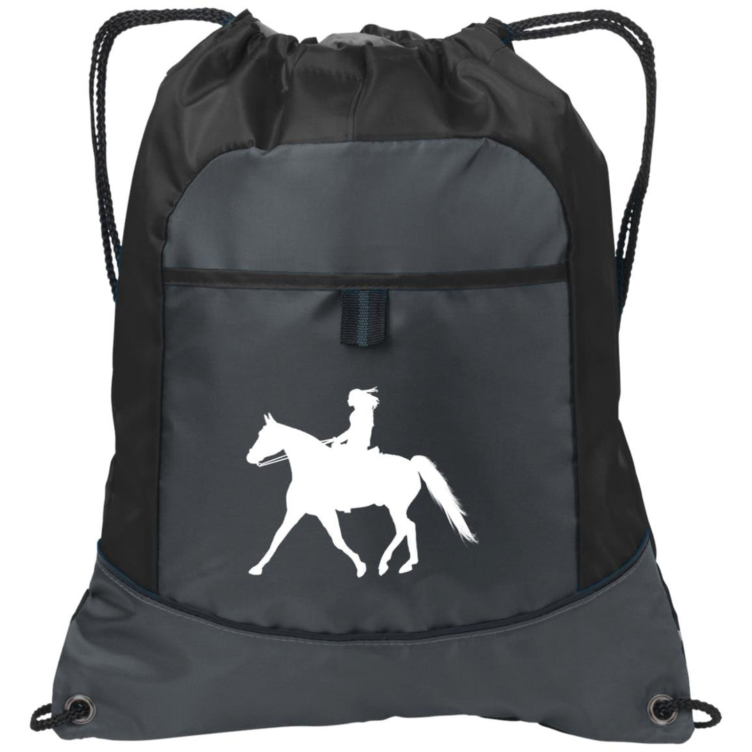 Missouri Fox Trotter LADY FINAL ART WHITE BG611 Pocket Cinch Pack