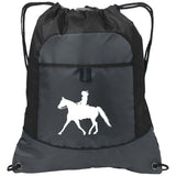 Missouri Fox Trotter LADY FINAL ART WHITE BG611 Pocket Cinch Pack