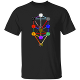KABBAHLAH TREE OF LIFE 4HORSE G500 5.3 oz. T-Shirt