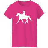 Missouri Fox Trotter LADY FINAL ART WHITE G500L Ladies' 5.3 oz. T-Shirt