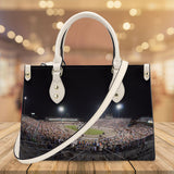 THE BIG OVAL Luxury Women PU Tote Bag