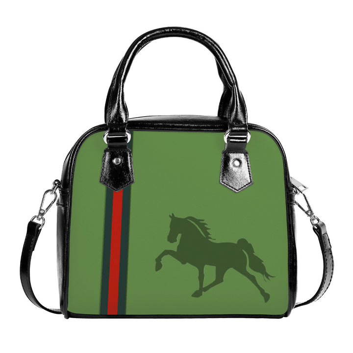 Tennessee Walking Horse Green JMD Shoulder Handbag