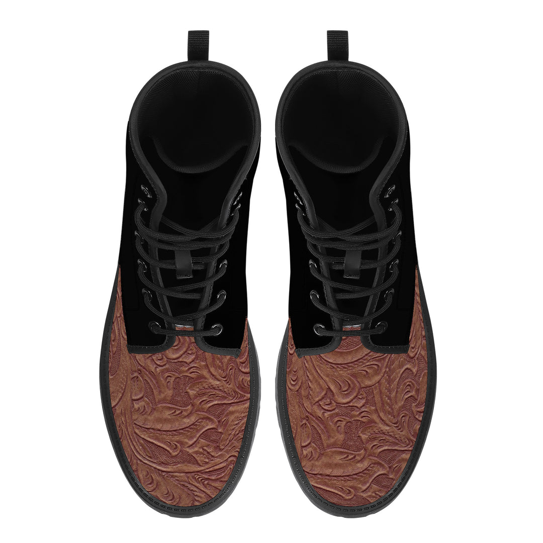NASHVILLE WESTERN TOOL TOE Synthetic Leather Boots (FREE SHIPPING)