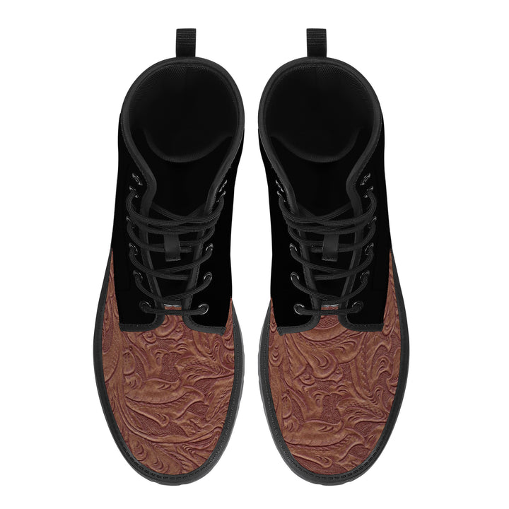 NASHVILLE WESTERN TOOL TOE Synthetic Leather Boots (FREE SHIPPING)