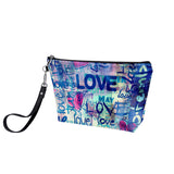 Love Graffiti Sling Cosmetic Bag