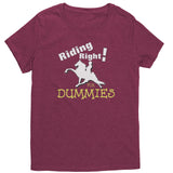 RIDING RIGHT FOR DUMMIES District Womens Shirt