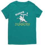 RIDING RIGHT FOR DUMMIES District Womens Shirt