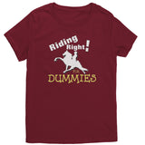 RIDING RIGHT FOR DUMMIES District Womens Shirt