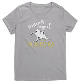 RIDING RIGHT FOR DUMMIES District Womens Shirt