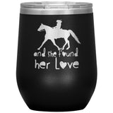SHE FOUND HER LOVE FOX TROTTER TUMBLER (5 STYLES)