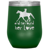 SHE FOUND HER LOVE FOX TROTTER TUMBLER (5 STYLES)