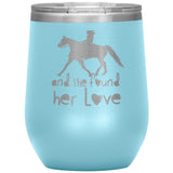 SHE FOUND HER LOVE FOX TROTTER TUMBLER (5 STYLES)