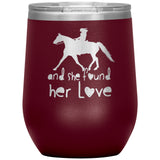SHE FOUND HER LOVE FOX TROTTER TUMBLER (5 STYLES)