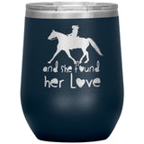 SHE FOUND HER LOVE FOX TROTTER TUMBLER (5 STYLES)