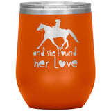 SHE FOUND HER LOVE FOX TROTTER TUMBLER (5 STYLES)
