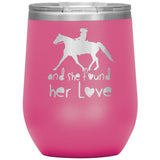 SHE FOUND HER LOVE FOX TROTTER TUMBLER (5 STYLES)