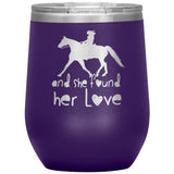 SHE FOUND HER LOVE FOX TROTTER TUMBLER (5 STYLES)