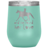 SHE FOUND HER LOVE FOX TROTTER TUMBLER (5 STYLES)